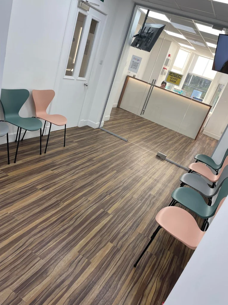 Comfortable waiting area at our dentist in Perth Scotland